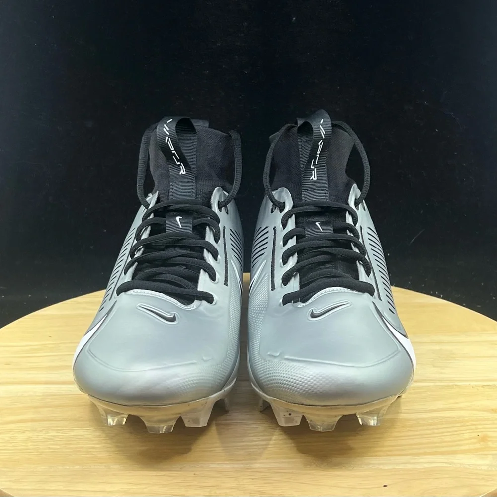 Nike Vapor Edge Pro 360 2 Light Smoke Grey Black Cleats DA5456-002 Men's Sizes - Picture 3 of 9